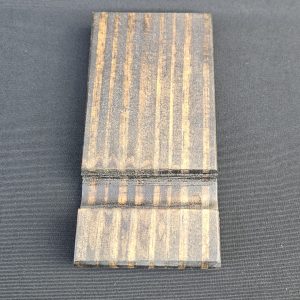 Medium size burn wood look